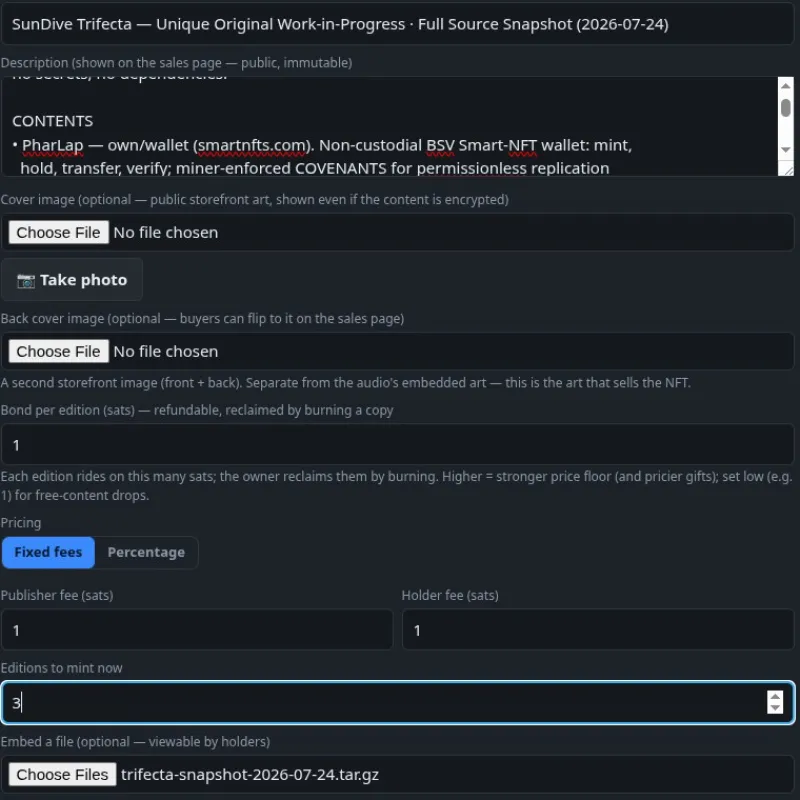 SunDive Trifecta — Unique Original Work-in-Progress · Full Source Snapshot (2026-07-24)
